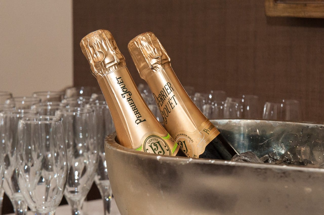 Champagne Reception at Blanch House